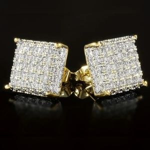 🆕️❤️10k White Gold Plated CZ Earrings.❤️